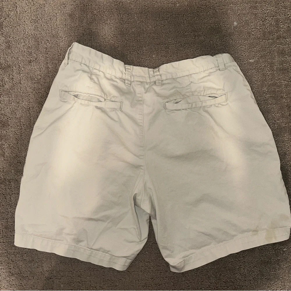 Merona Men's Flat Front Shorts Bundle- Navy and Cream size 28
